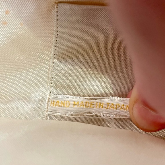 Vintage White Beaded Evening Hand Bag Clutch 1920’s Style Hand Made in Japan. - Picture 10 of 15